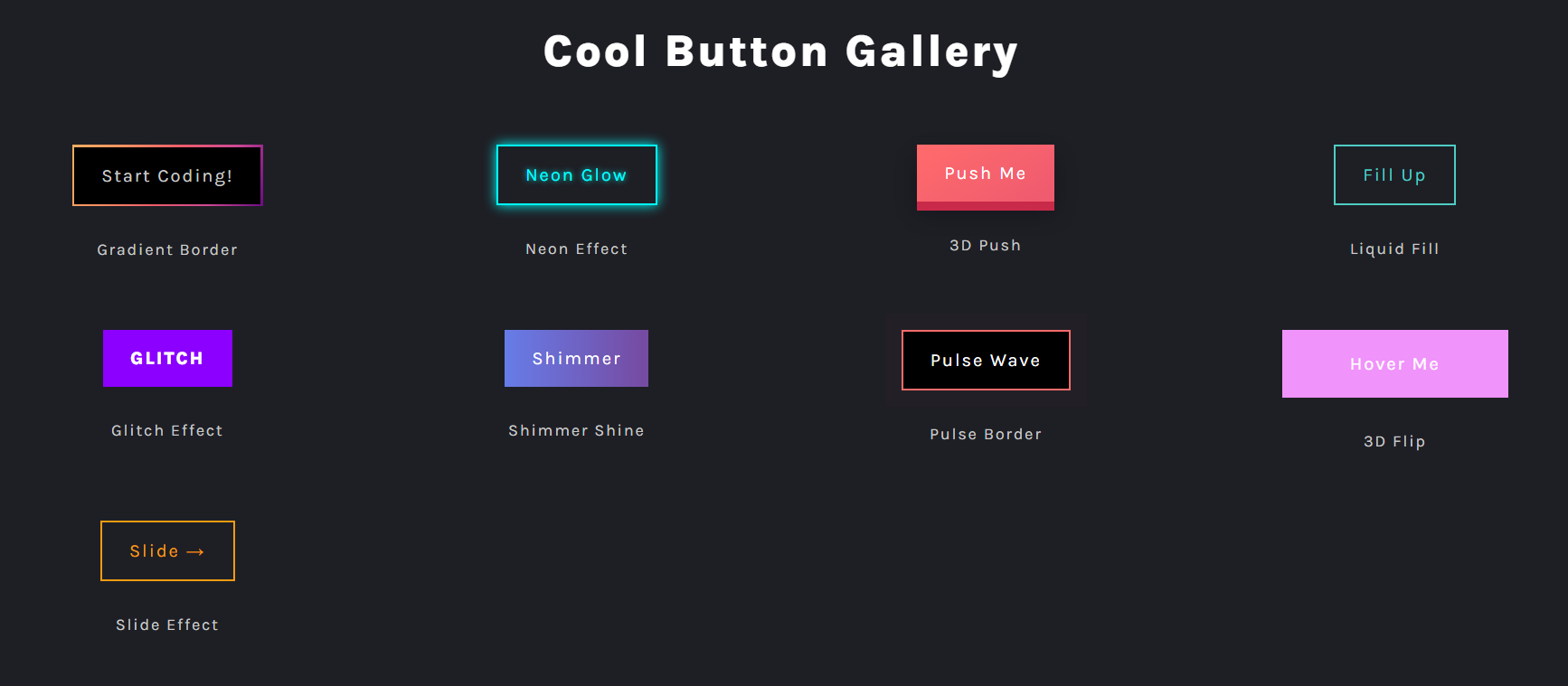 Button Gallery preview